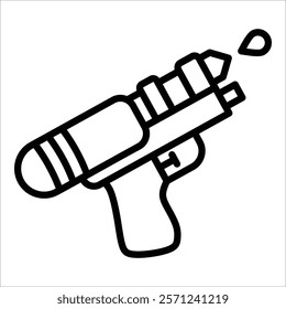 Water Gun Icon Element For Design