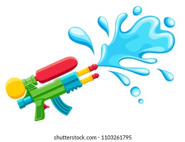 cartoon water guns