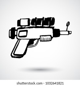 Water gun vector design for summer.