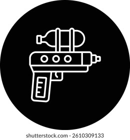 Water Gun vector icon. Can be used for printing, mobile and web applications.