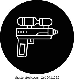 Water Gun vector icon. Can be used for printing, mobile and web applications.