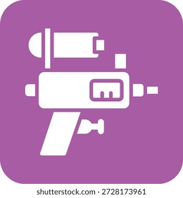 Ilustración de diseño de icono de Vector de pistola de agua