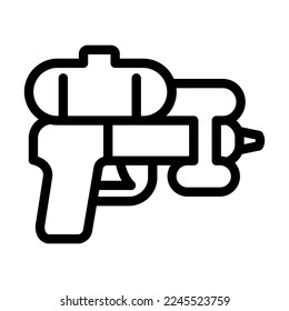 Diseño de icono de línea de vectores de agua
