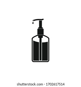 Icono de jabón de mano de agua. Ilustración de símbolos EPS vectoriales editables.