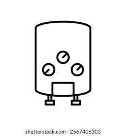 water heater icon vector design templates simple and modern