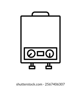 water heater icon vector design templates simple and modern