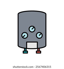 water heater icon vector design templates simple and modern