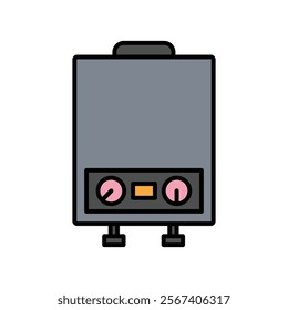 water heater icon vector design templates simple and modern
