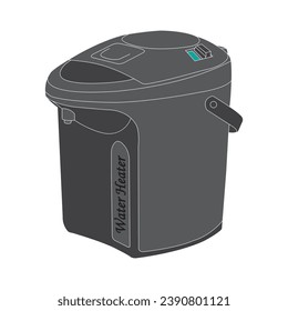 Water heater icon vector illustration design