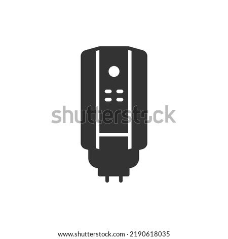 water heater icons  symbol vector elements for infographic web