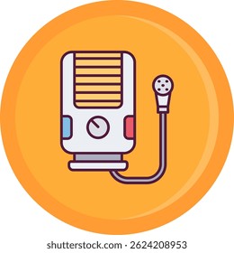 Aquecedor de água Linha vetor Ícone Design