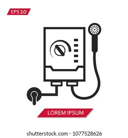 Water Heater vector icon