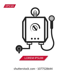 Water Heater vector icon