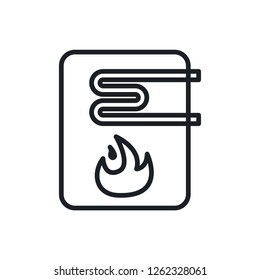 water heater vector icon