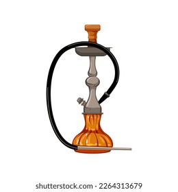 water hookah shisha cartoon. water hookah shisha sign. isolated symbol vector illustration