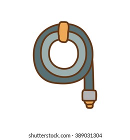 Water Hose Doodle Icon