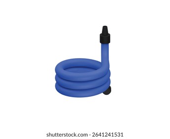 water hose icon 3d illustration render