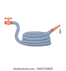 Water hose icon clipart avatar logotype isolated vector illustration