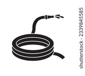 water hose icon logo vector design template