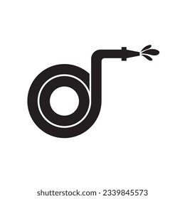 water hose icon logo vector design template