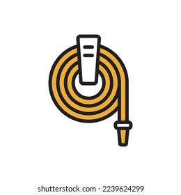 Water Hose Icon Simple Vector Illustration