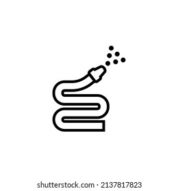 plantillas de diseño de vectores de iconos de manguera de agua 