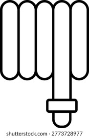 Water Hose Icon Vector Element line icon design vector icons