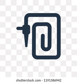 Water hose vector icon isolated on transparent background, Water hose transparency concept can be used web and mobile