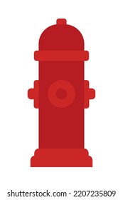 water hydrant icon on white background