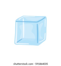 Water ice cube icon vector illustration graphic design
