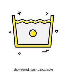 Water icon design vector