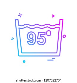 Water icon design vector