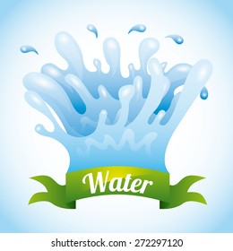 water icon design, vector illustration eps10 graphic 