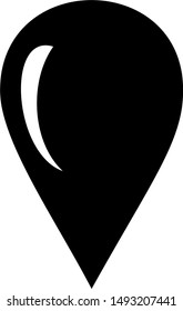 water icon is designed in black