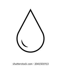 Water icon, drop icon. Design vector water icon.