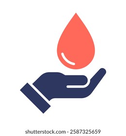 Water Icon Element For Design