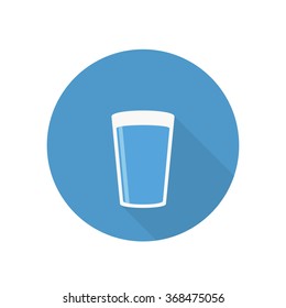 water icon , flat design