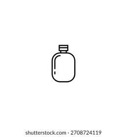 Water icon flat vector design.