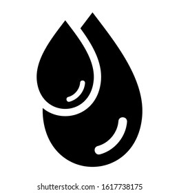 Water Icon Isolated Sign Symbol Vector Illustration - High Quality Black Style Vector Icons
