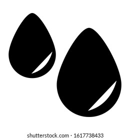water icon isolated sign symbol vector illustration - high quality black style vector icons
