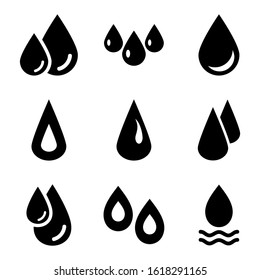 water icon isolated sign symbol vector illustration - Collection of high quality black style vector icons
