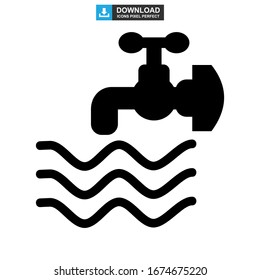 water icon or logo isolated sign symbol vector illustration - high quality black style vector icons
