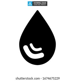 water icon or logo isolated sign symbol vector illustration - high quality black style vector icons
