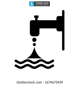 water icon or logo isolated sign symbol vector illustration - high quality black style vector icons
