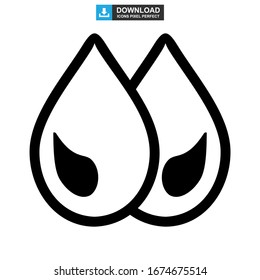 water icon or logo isolated sign symbol vector illustration - high quality black style vector icons

