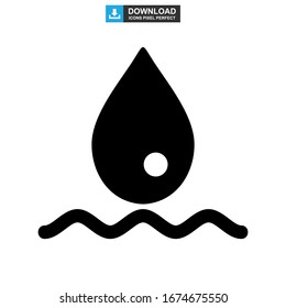 water icon or logo isolated sign symbol vector illustration - high quality black style vector icons
