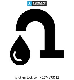 water icon or logo isolated sign symbol vector illustration - high quality black style vector icons
