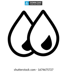 water icon or logo isolated sign symbol vector illustration - high quality black style vector icons
