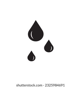 Water icon. Nature recourse sign. Rain vector illustration. Isolated contour of droplet on white background. icon editable stroke, sign, symbol outline line button isolated on white