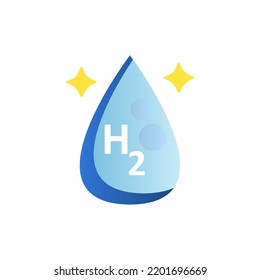 water icon on a white background, vector illustration